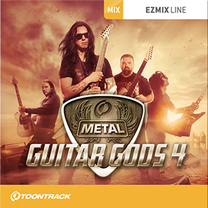 TOONTRACK/EZMIX2 PACK - METAL GUITAR GODS 4【オンライン納品】【在庫あり】