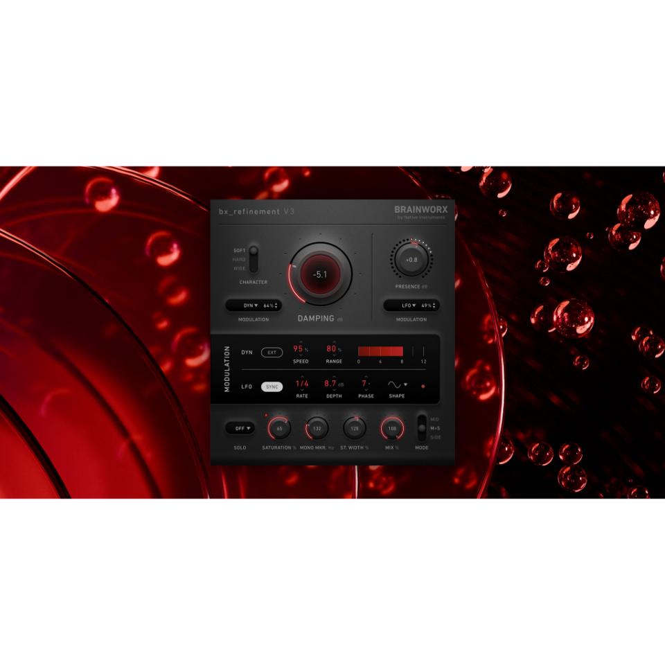 Plugin Alliance/Brainworx bx_refinement V3【～05/31 期間限定特価キャンペーン】【オンライン納品】【在庫あり】