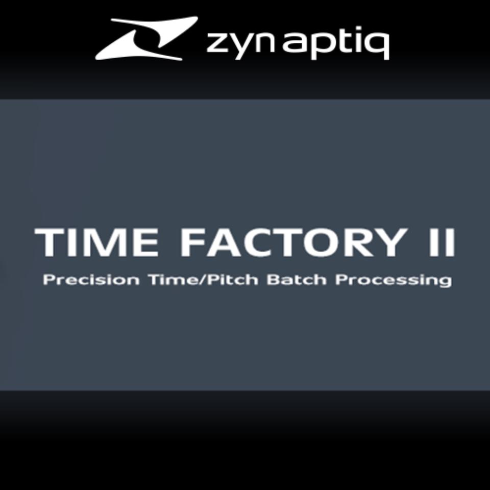 Zynaptiq/TIME FACTORY II【オンライン納品】【在庫あり】