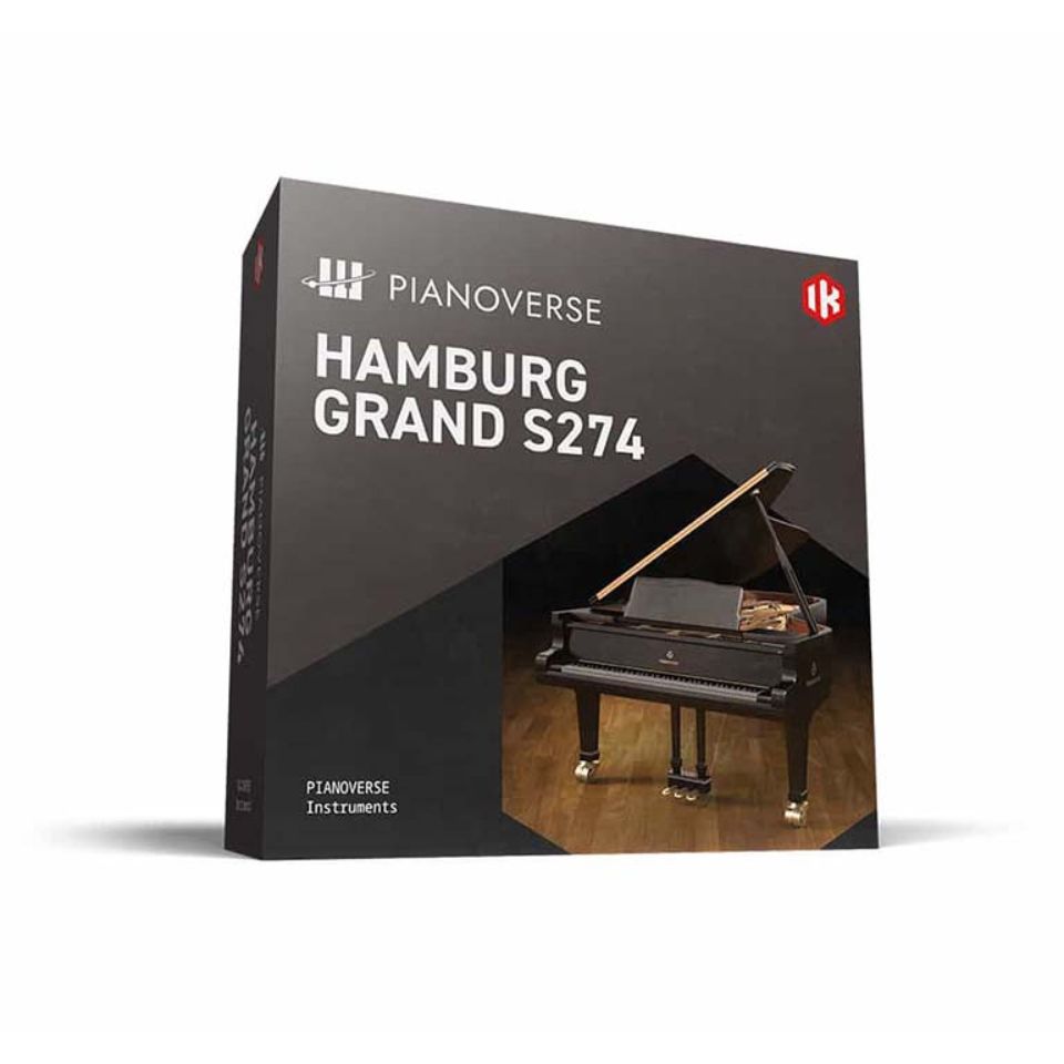 IK Multimedia/Pianoverse Hamburg Grand S274【オンライン納品】