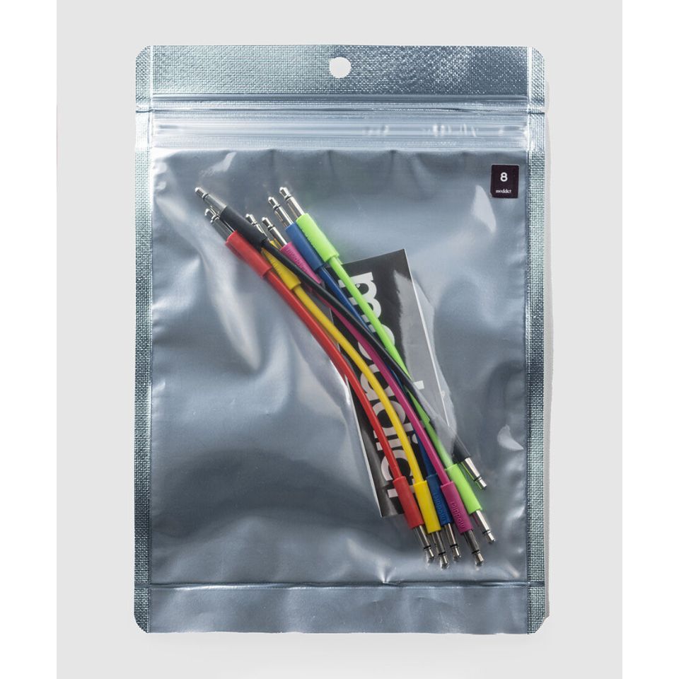 moddict/slim patch cable 8cm 6本pack【在庫あり】