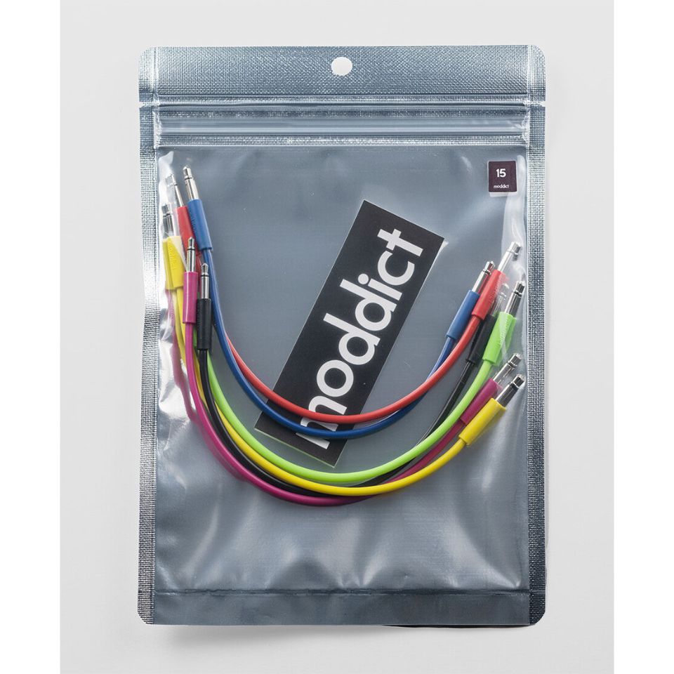 moddict/slim patch cable 15cm 6本pack【在庫あり】