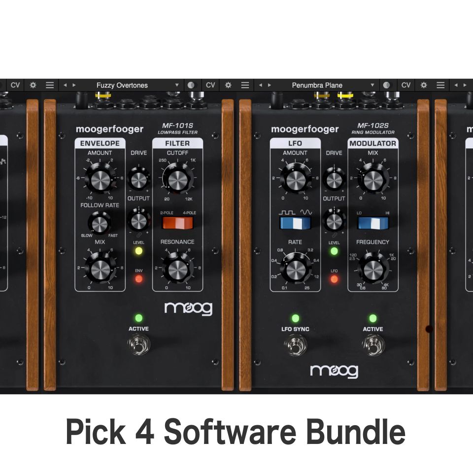 Moog Music/MoogerFooger Pick 4 Software Bundle【～05/04 期間限定特価キャンペーン】【オンライン納品】【在庫あり】