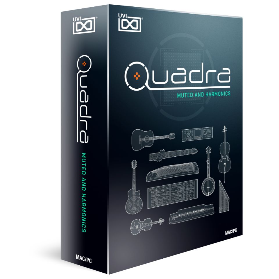 UVI/Quadra:Muted&Harmonics【～04/02期間限定特価キャンペーン】【オンライン納品】