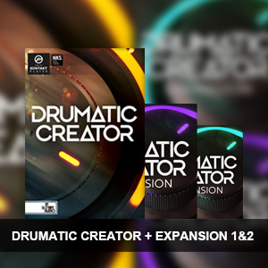 In Session Audio/DRUMATIC CREATOR + EXPANSION 1&2 【～05/12 期間限定特価キャンペーン】【オンライン納品】【在庫あり】