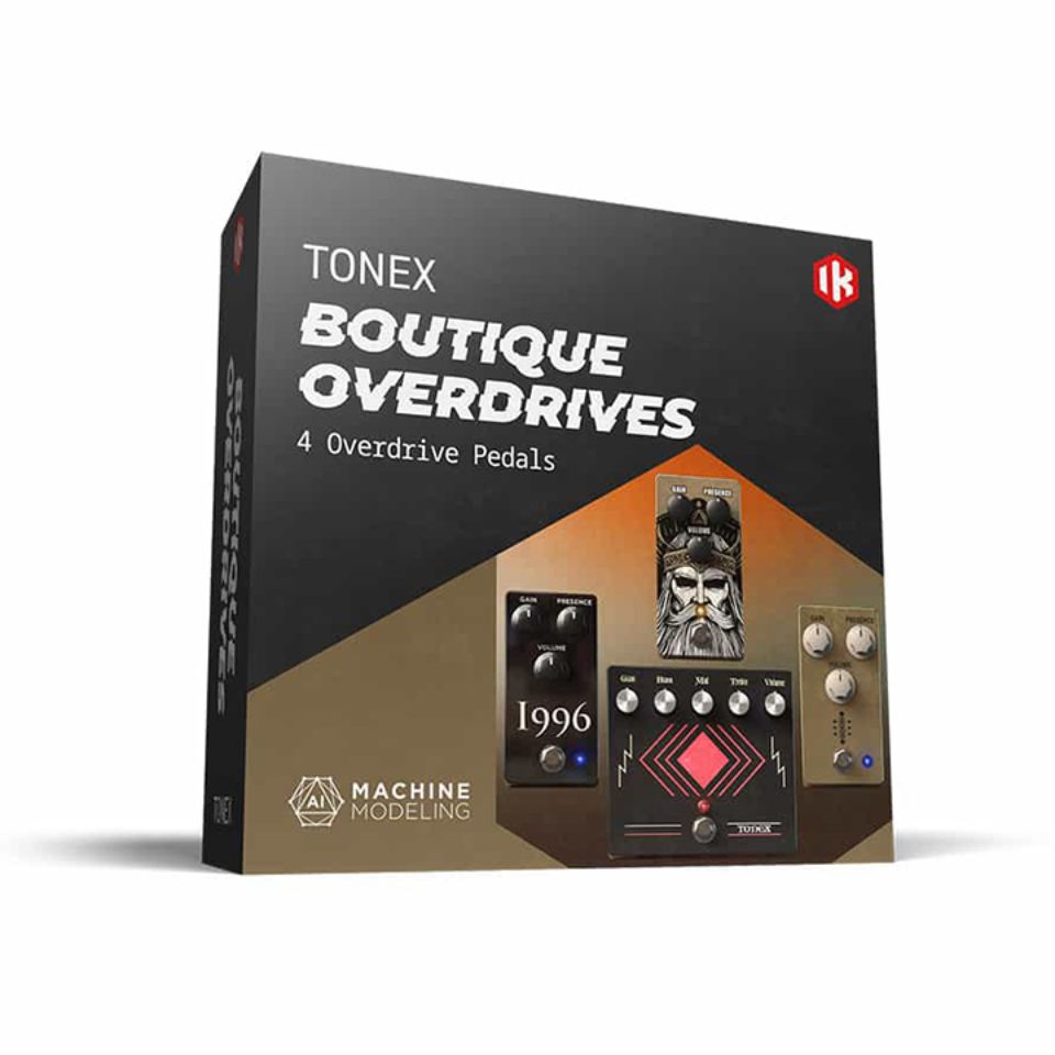 IK Multimedia/TONEX Boutique Overdrives【～04/30 期間限定特価キャンペーン】【オンライン納品】【在庫あり】