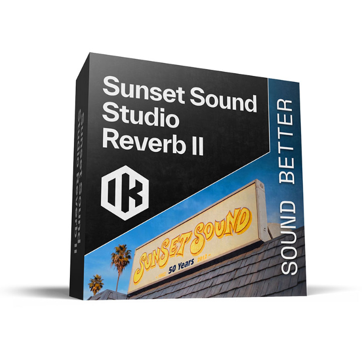 IK Multimedia/Sunset Sound Studio Reverb II【オンライン納品】【在庫あり】