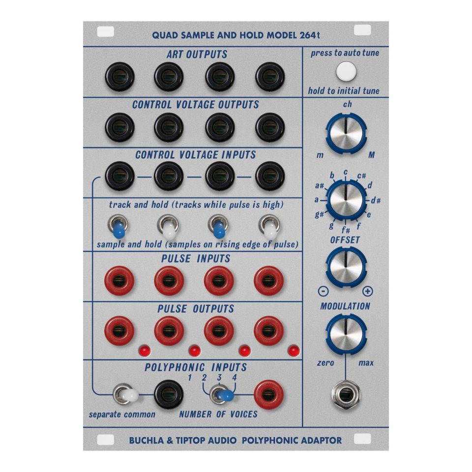 Tiptop Audio/Buchla 264t Quad Sample & Hold