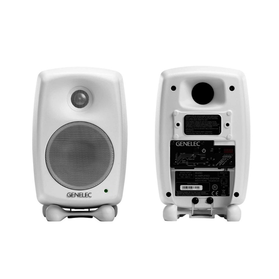 GENELEC/8020DWM ホワイト(Pair)【2本セット】【～08/31 期間限定特価キャンペーン】