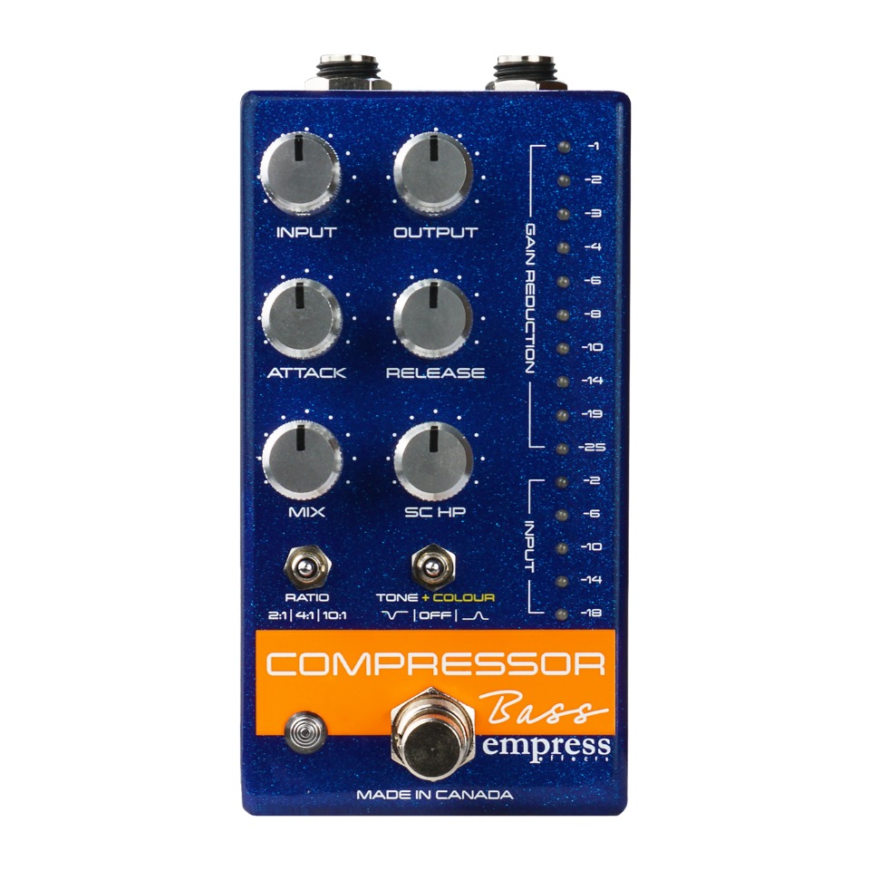 Empress Effects/Bass Compressor Blue【入荷待ち】【ご予約受付中】【次回予定納期：2月下旬以降】
