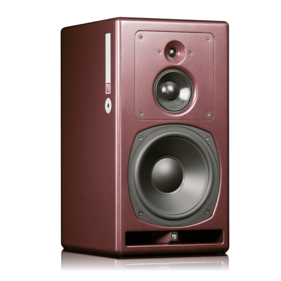 PSI Audio/A25-M アクティブ モニター スピーカー 標準色(赤色)モデル【1本】