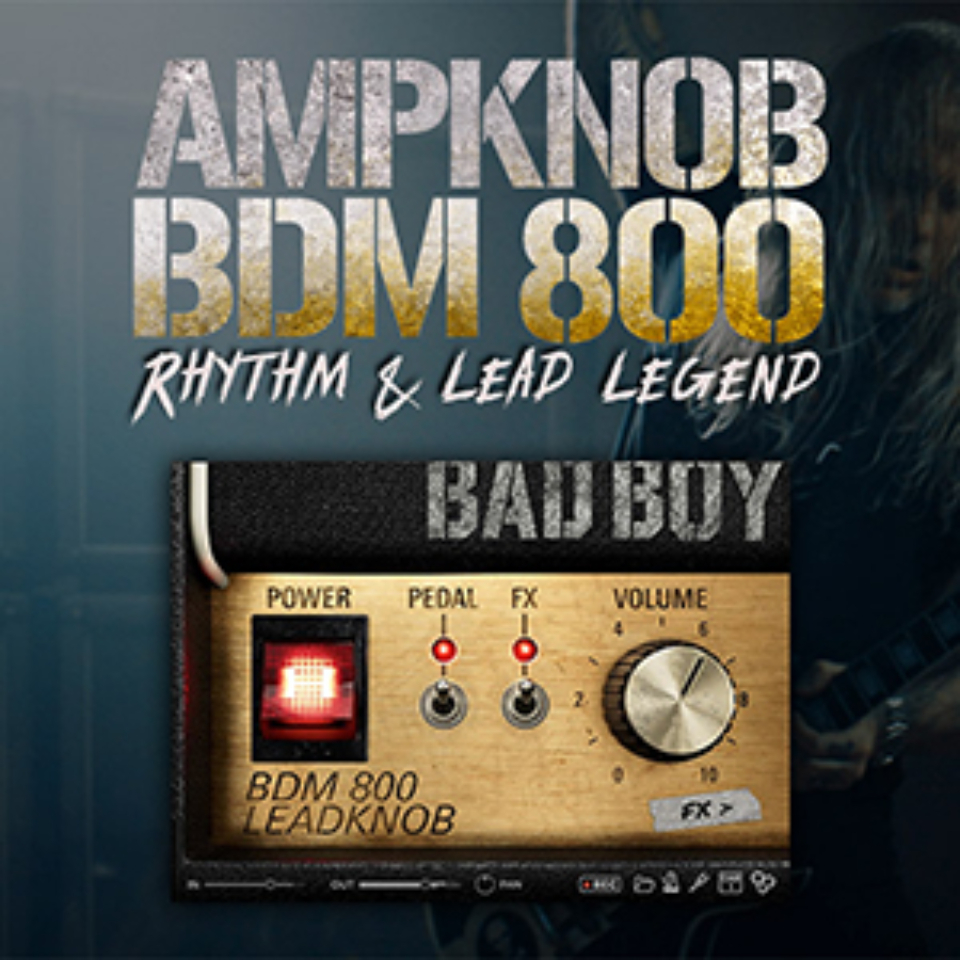 BOGREN DIGITAL/AMPKNOB - BDM 800 BADBOY【～05/12 期間限定特価キャンペーン】【オンライン納品】【在庫あり】
