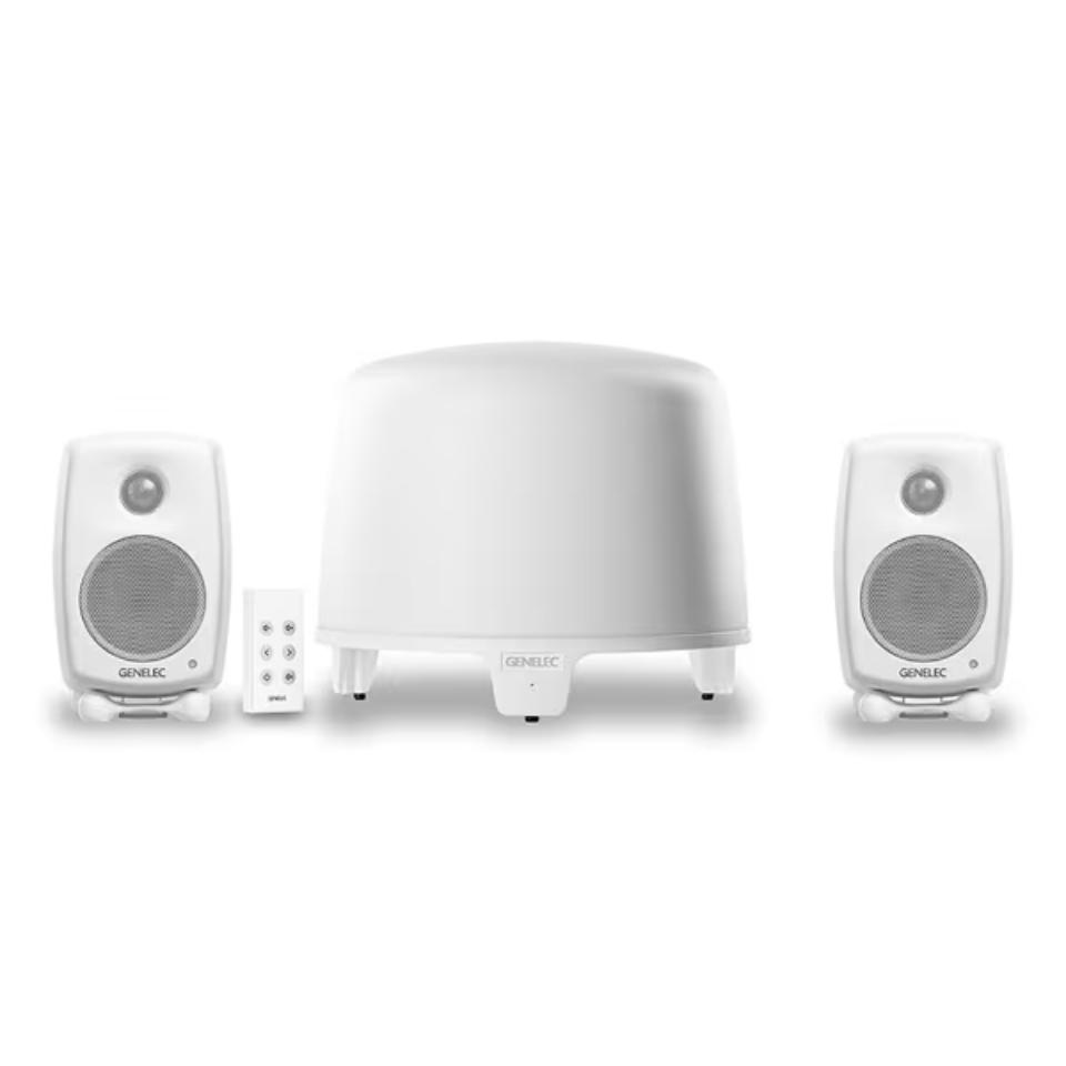 GENELEC/G One + F One Home Set ホワイト【～08/31 期間限定特価キャンペーン】