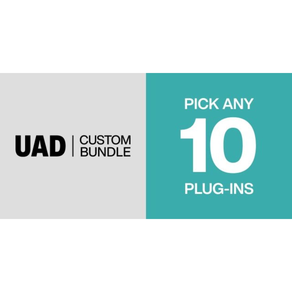 UNIVERSAL AUDIO/UAD Custom 10 Bundle【オンライン納品】