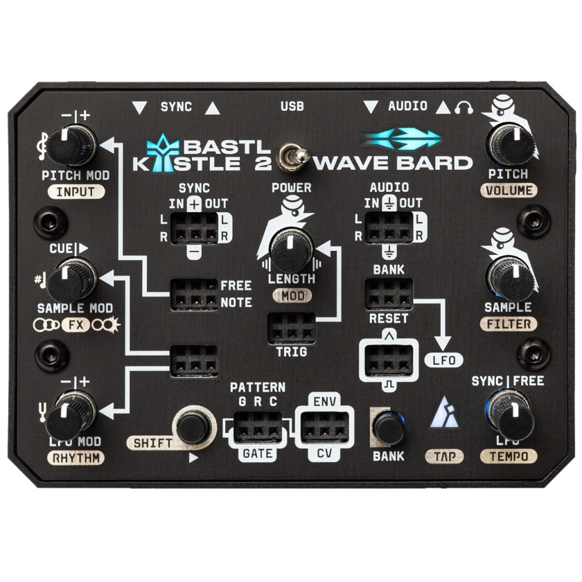 Bastl Instruments/KASTLE 2 WAVE BARD