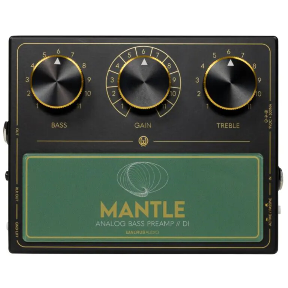 WALRUS AUDIO/Mantle Analog Bass Preamp D.I【入荷待ち】【ご予約受付中】