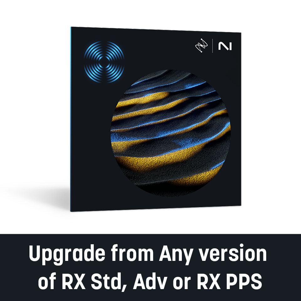 iZotope/RX 11 Standard: Upgrade from any previous version of RX Std, Adv, or RX PPS【オンライン納品】