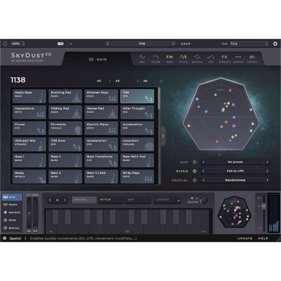 Sound Particles/SkyDust Stereo【オンライン納品】