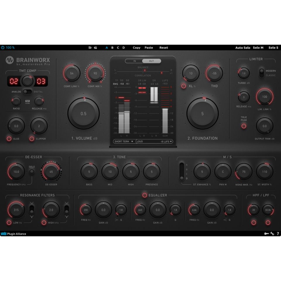 Plugin Alliance/bx_masterdesk PRO【～05/31 期間限定特価キャンペーン】【オンライン納品】【在庫あり】