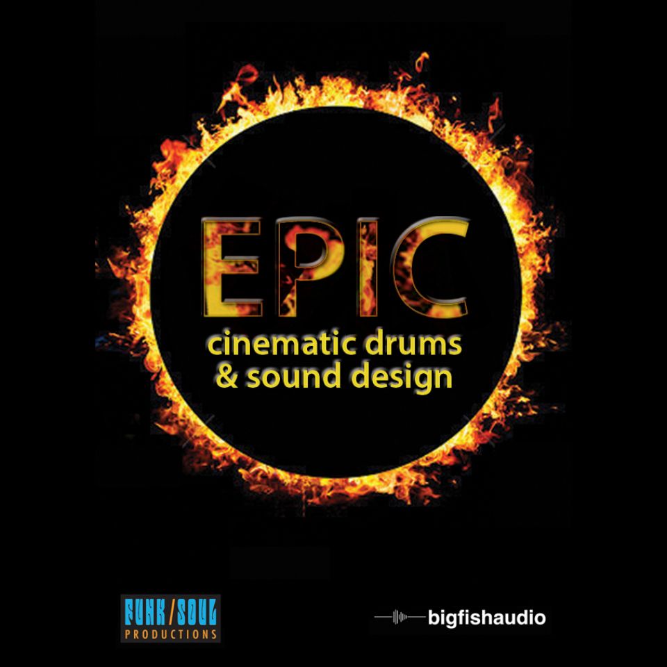 BIGFISHAUDIO/EPIC-CINEMATICDRUMS&SOUNDDESIGN【オンライン納品】【在庫あり】