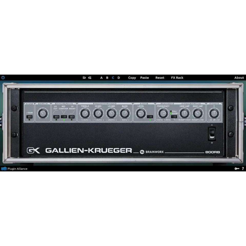 Plugin Alliance/Gallien-Krueger 800RB【オンライン納品】【在庫あり】