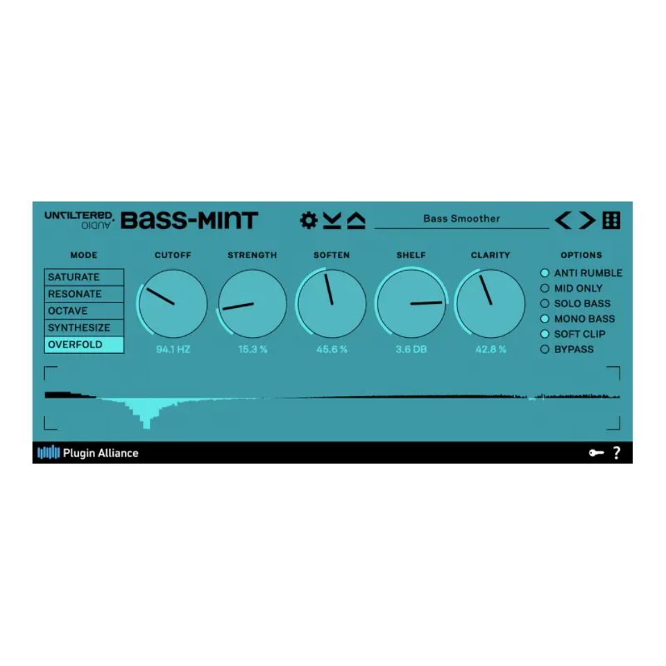 Plugin Alliance/Unfiltered Audio Bass-Mint【～05/31 期間限定特価キャンペーン】【オンライン納品】【在庫あり】