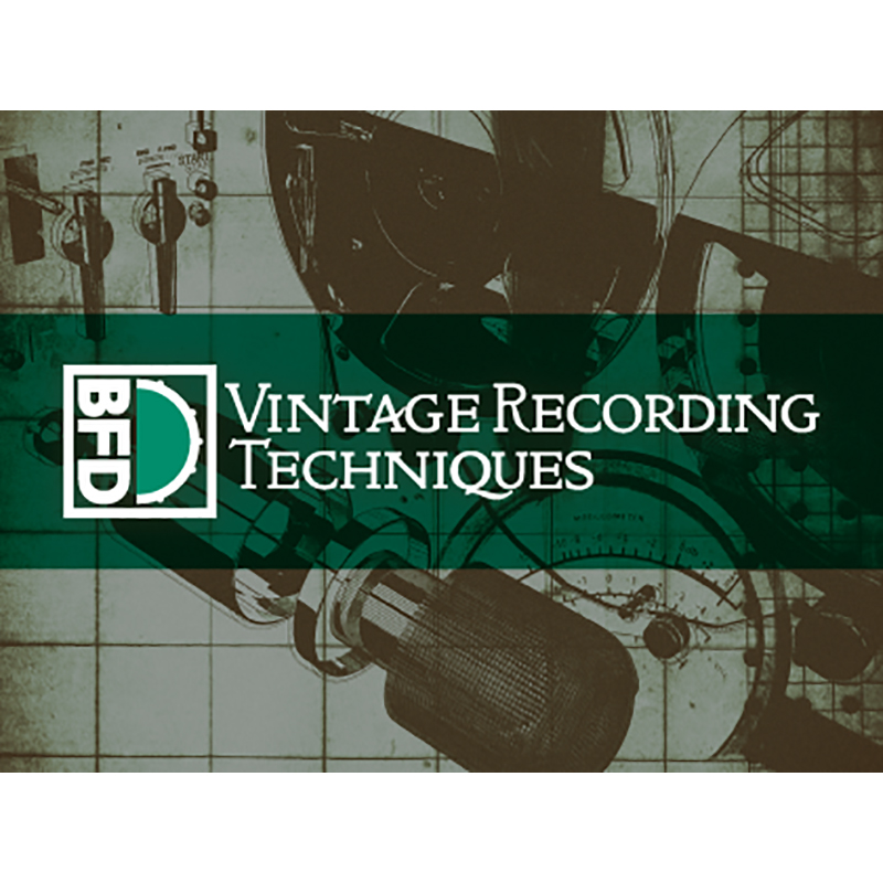 FXPansion/BFD3 Expansion Pack: Vintage Recording Techniques【～05/04 期間限定特価キャンペーン】【オンライン納品】【BFD拡張】
