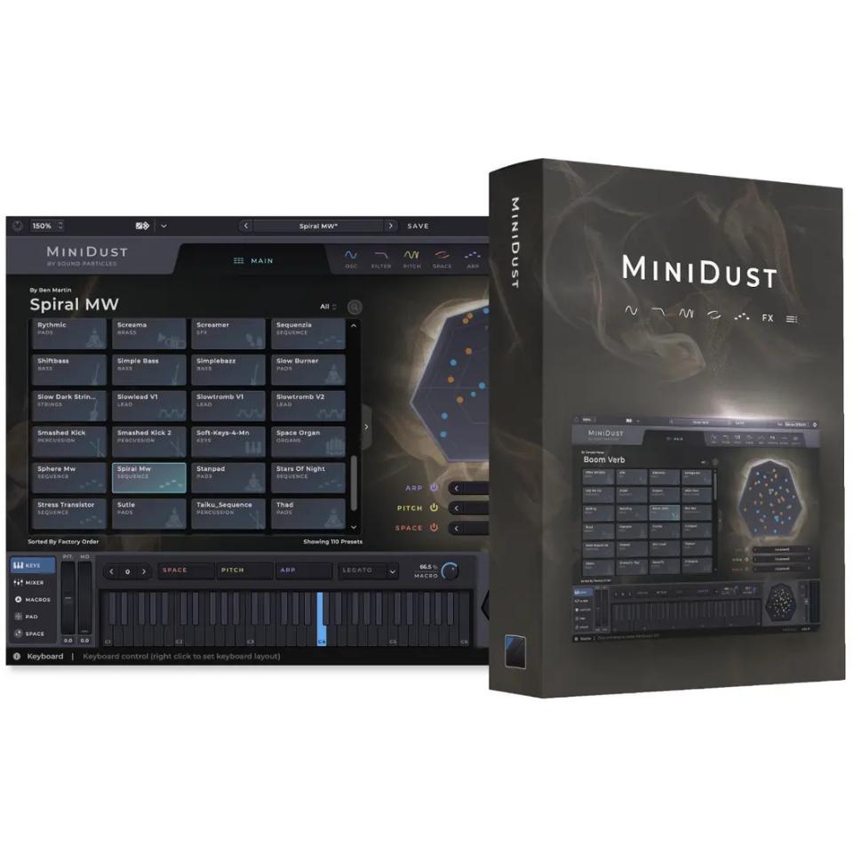 Sound Particles/MiniDust【～04/23 期間限定特価キャンペーン】【オンライン納品】
