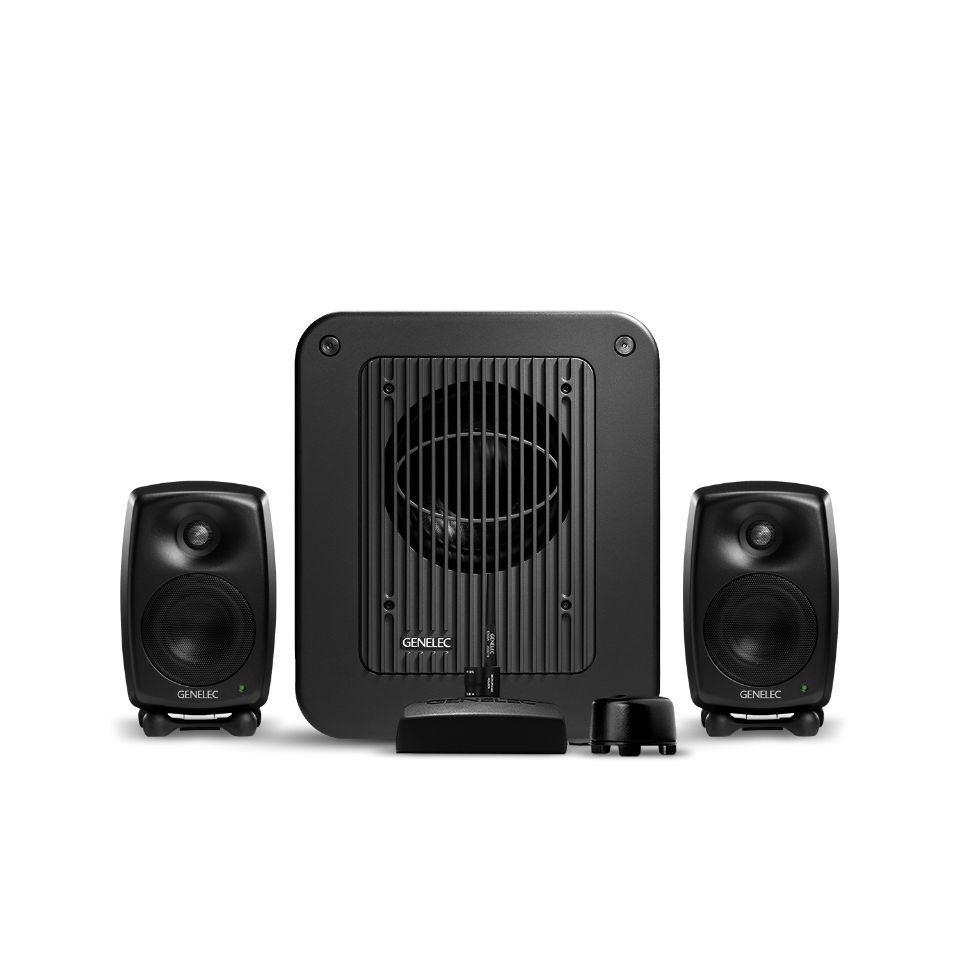 GENELEC/8320AMM + 7350APM 2.1ch GLM Studio ブラック【期間限定特価キャンペーン】