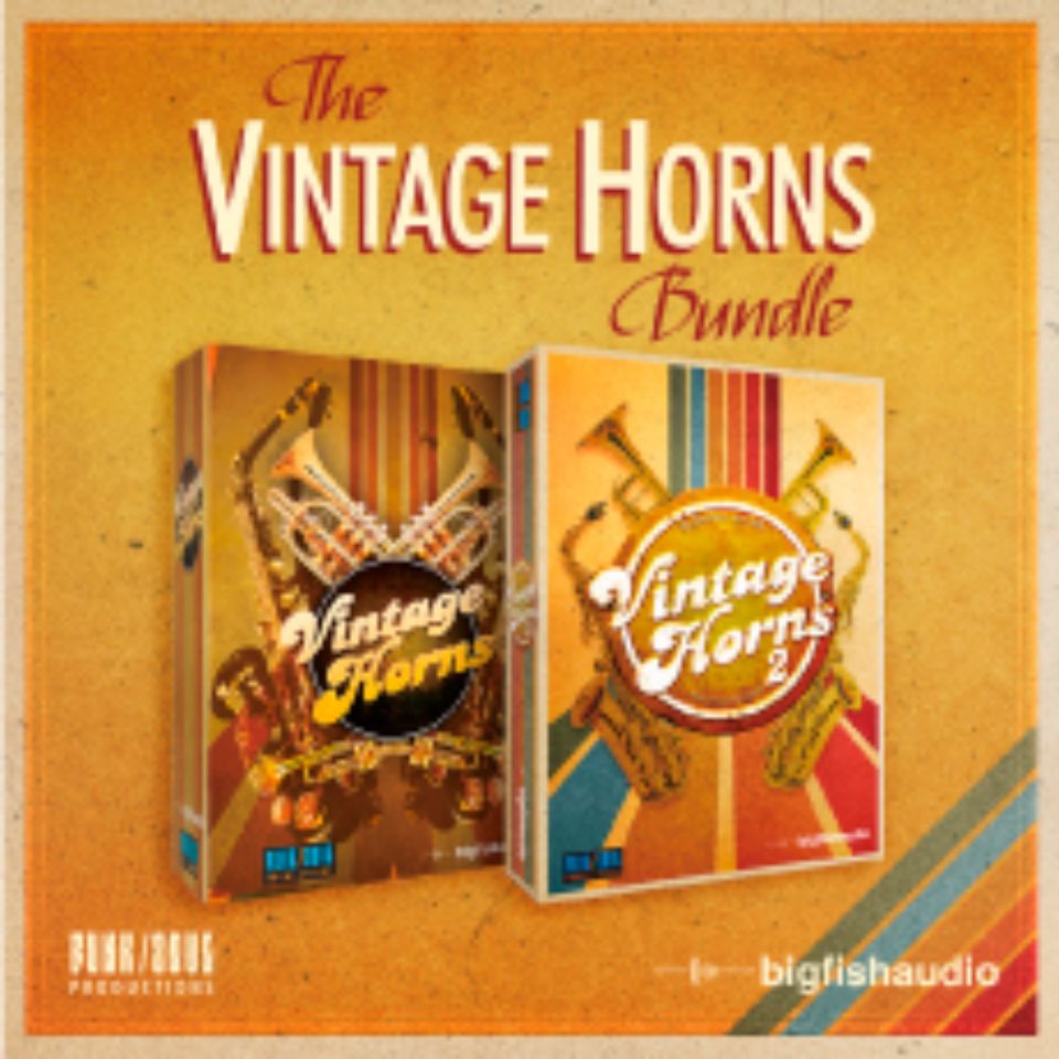 BIG FISH AUDIO/VINTAGE HORNS BUNDLE【オンライン納品】