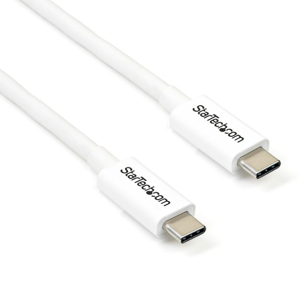 StarTech.com/Thunderbolt 3 Cable 20Gbps 2m White【在庫あり】