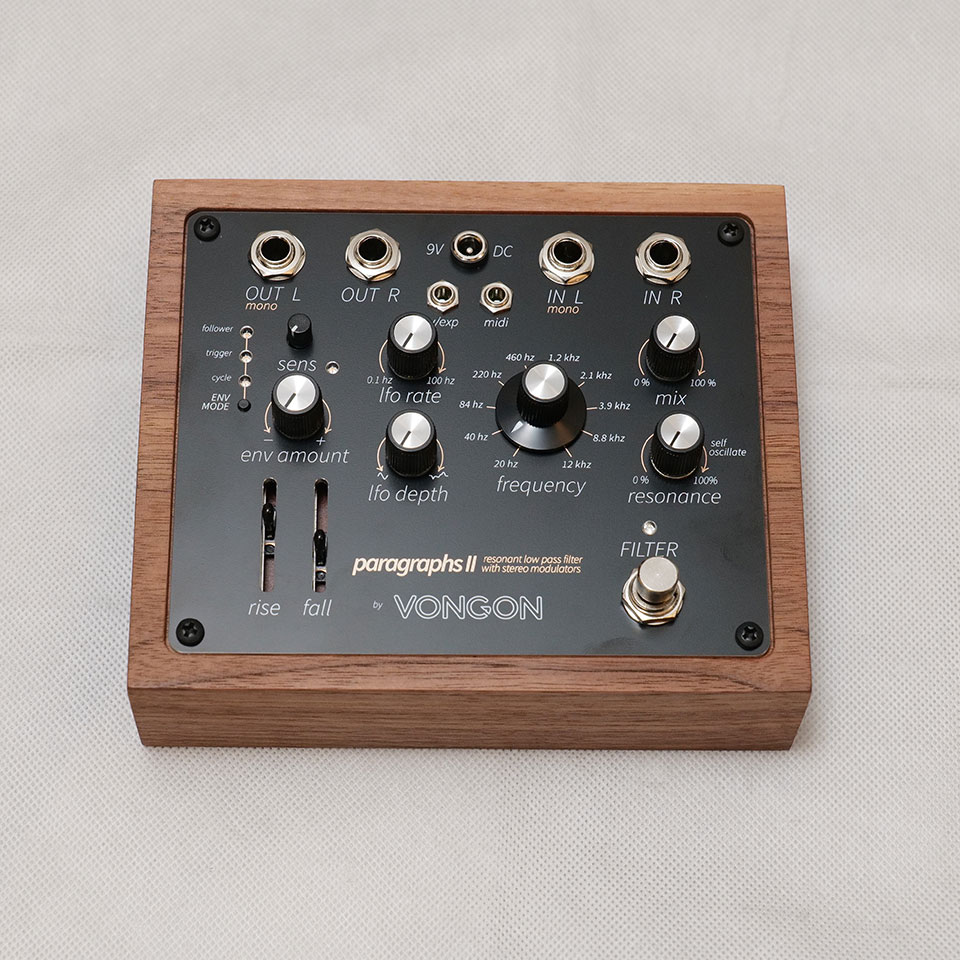 VONGON/Paragraphs II 【B級特価品】【在庫あり】【2506W1】