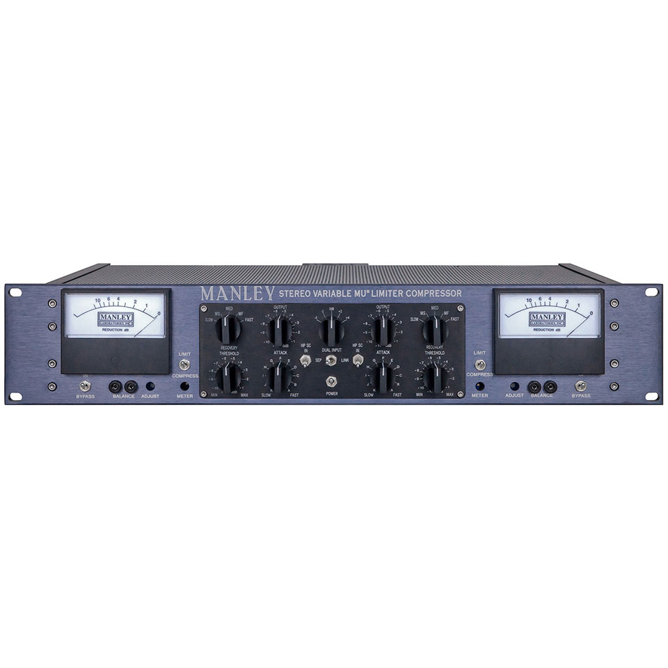 MANLEY/Stereo Variable-MU Limiter Compressor Mastering Version w/MS Option