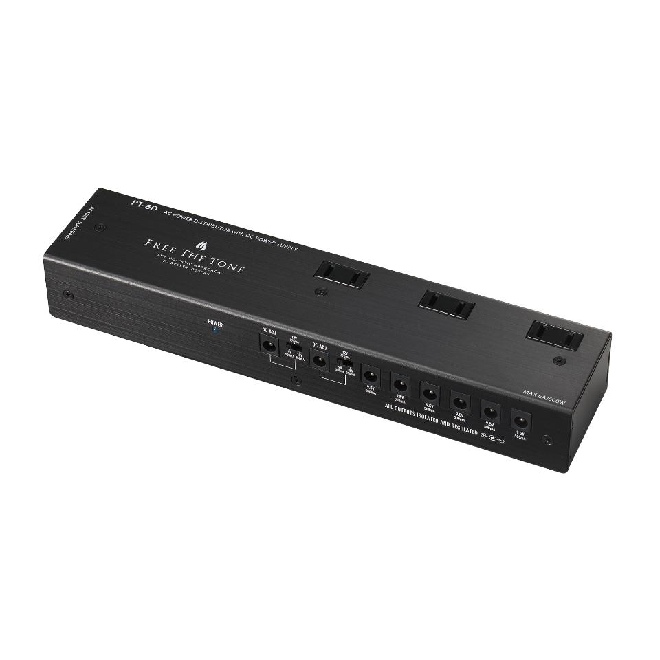 FREE THE TONE/PT-6D AC POWER DISTRIBUTOR with DC POWER SUPPLY【07/17 発売予定】【ご予約受付中】