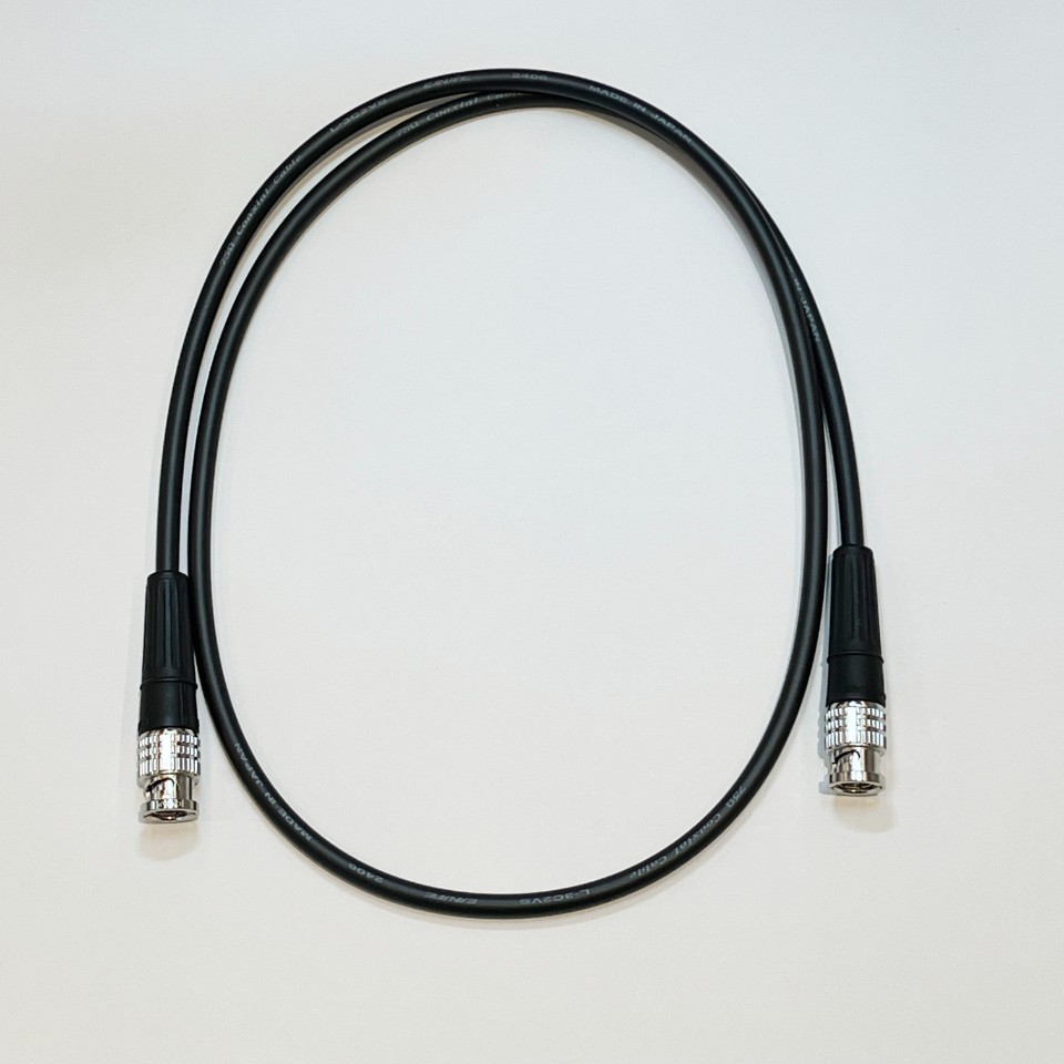 CANARE/D3C01A-S Black(BNC-BNC 1.0m)【在庫あり】