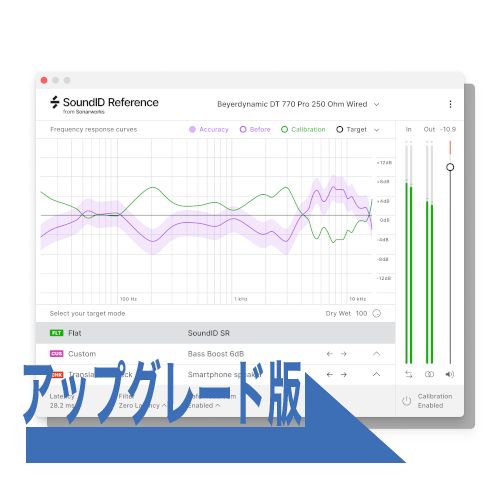 Sonarworks/Upgrade from Sonarworks Reference 4 Headphone edition to SoundID for Headphones【～05/12 期間限定特価キャンペーン】【オンライン納品】【在庫あり】