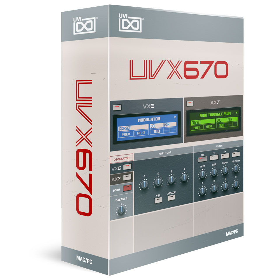 UVI/UVX670【オンライン納品】