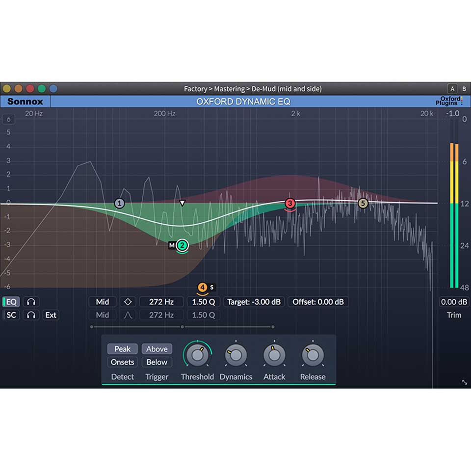 Sonnox/Oxford Dynamic EQ HD-HDX【オンライン納品】