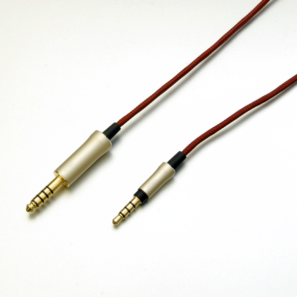 onso/hpcs_03_bl43s 4.4mm 5極プラグ - 3.5mm 4極プラグ 1.2m【HPCS_03_BL43S_120】