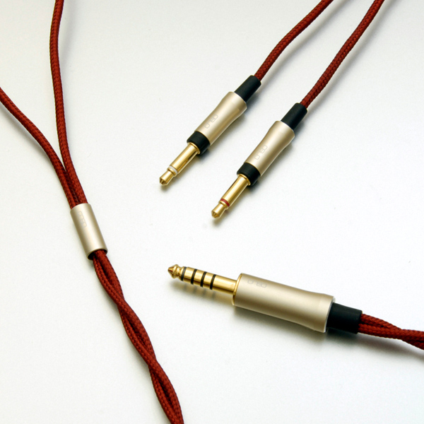 onso/hpct_03_bl43 4.4mm 5極プラグ - 3.5mm モノプラグ(l/r) 1.2m【HPCT_03_BL43_120】