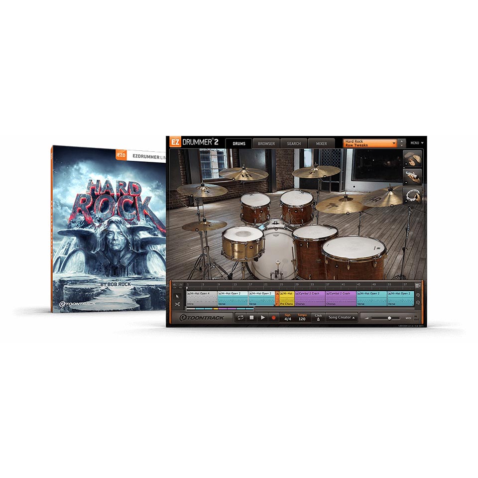TOONTRACK/EZX - HARD ROCK【オンライン納品】【在庫あり】