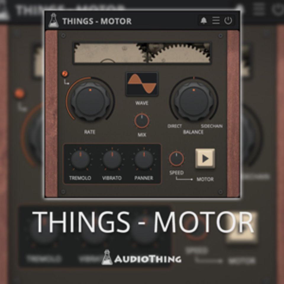 Audio Thing/THINGS - MOTOR【～05/01 期間限定特価キャンペーン】【オンライン納品】【在庫あり】