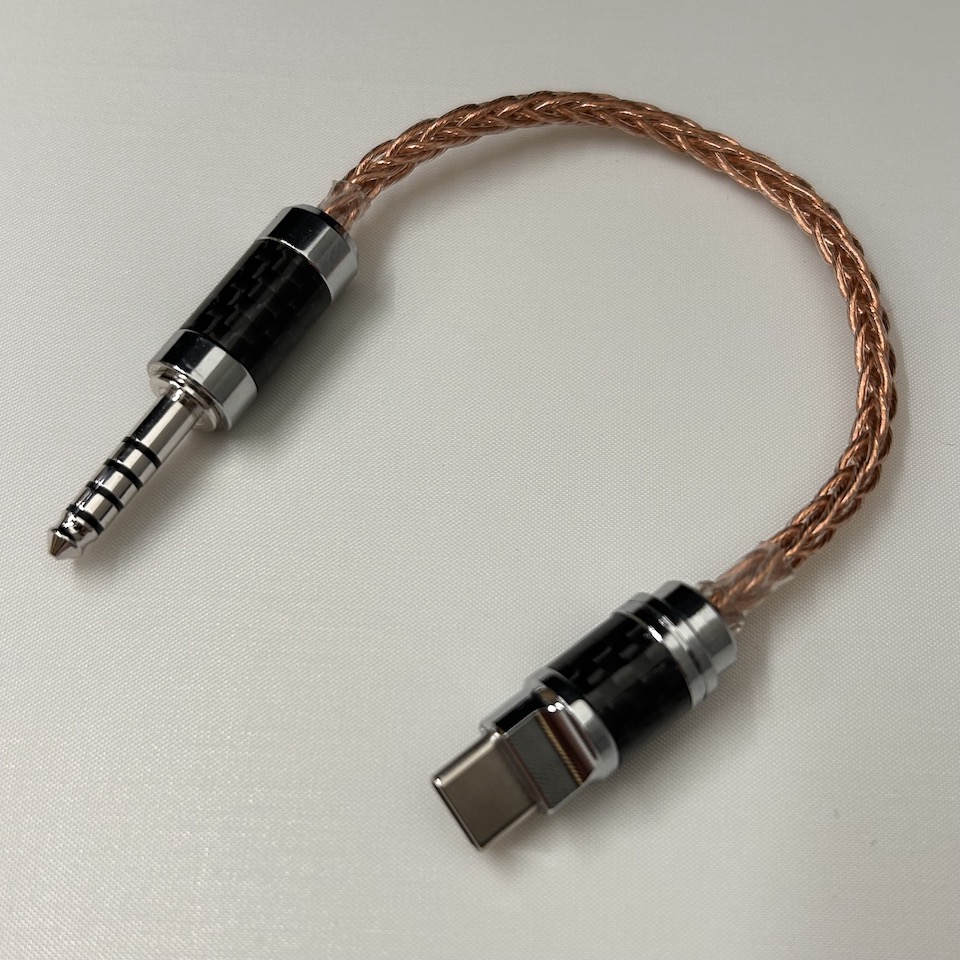 Rhapsodio/RSD DAC dongle USB-C to 4.4mm Male