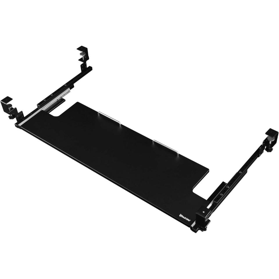 Bauhutte/後付けキーボードスライダー「ワイド」 BHP-K1000-BK【お取り寄せ商品】
