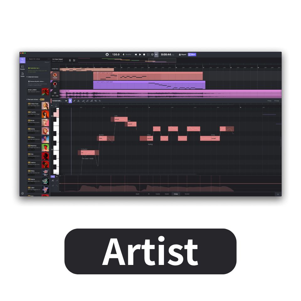 Ace Studio/ACE Studio Artist【～09/30 期間限定特価キャンペーン】【オンライン納品】