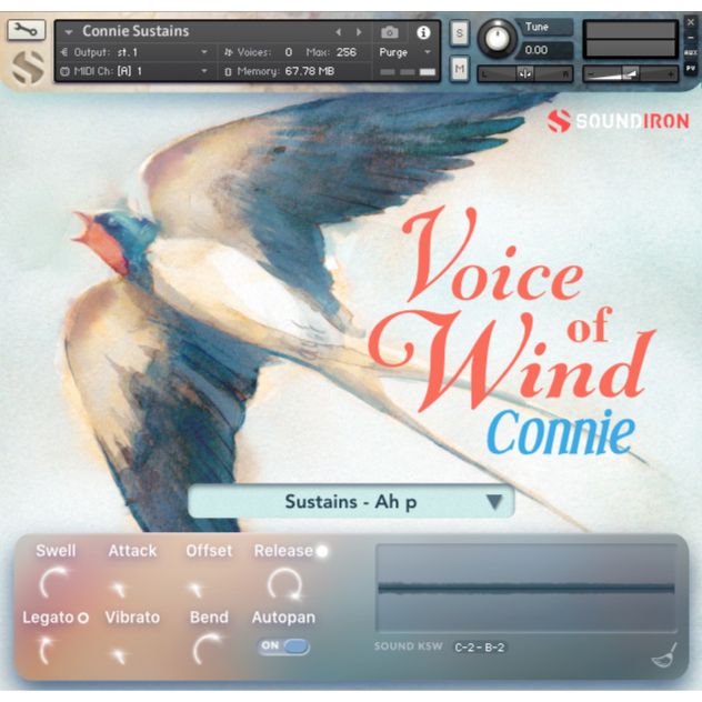 SOUNDIRON/VOICE OF WIND: CONNIE【～05/12 期間限定特価キャンペーン】【オンライン納品】【在庫あり】