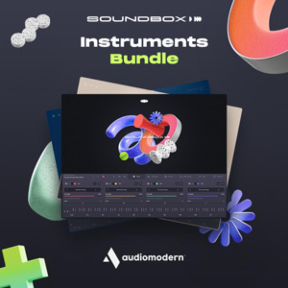 AUDIOMODERN/SOUNDBOX INSTRUMENTS BUNDLE【～05/07 期間限定特価キャンペーン】【オンライン納品】【在庫あり】