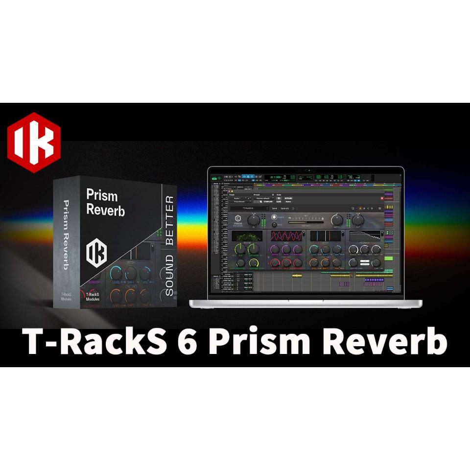 IK Multimedia/T-RackS 6 Prism Reverb【～05/07 期間限定特価キャンペーン】【オンライン納品】