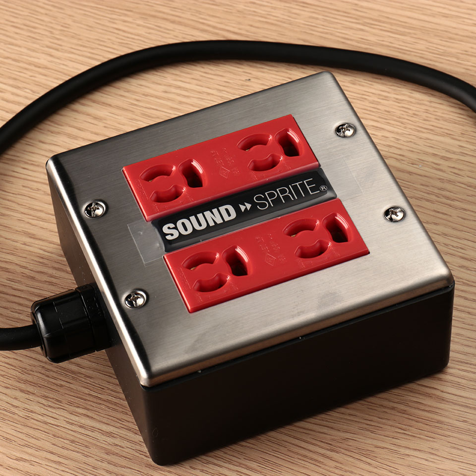 SOUND SPRITE/NSSR 4口電源タップ【受注生産品】