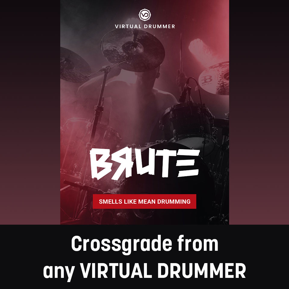 UJAM/VIRTUAL DRUMMER BRUTE ロイヤリティ【オンライン納品】
